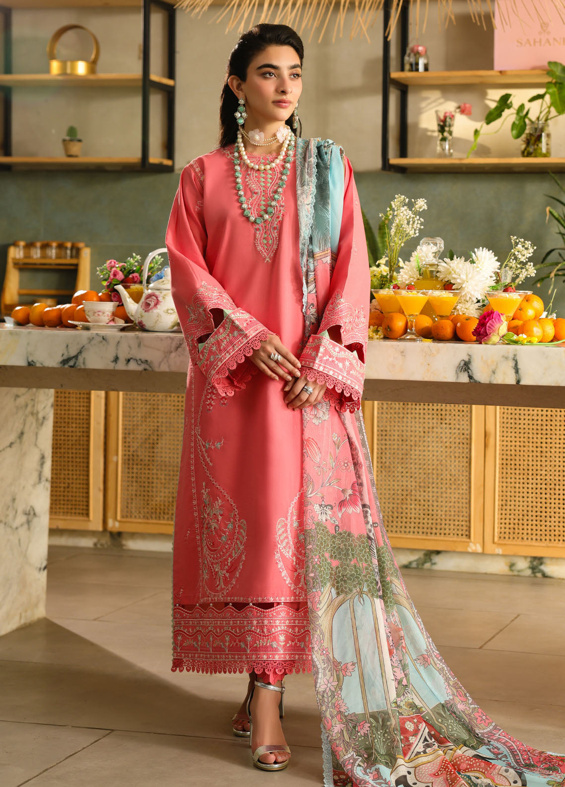 CT-21006 Rosetta - In-Laws | Unstitched | 3 Piece