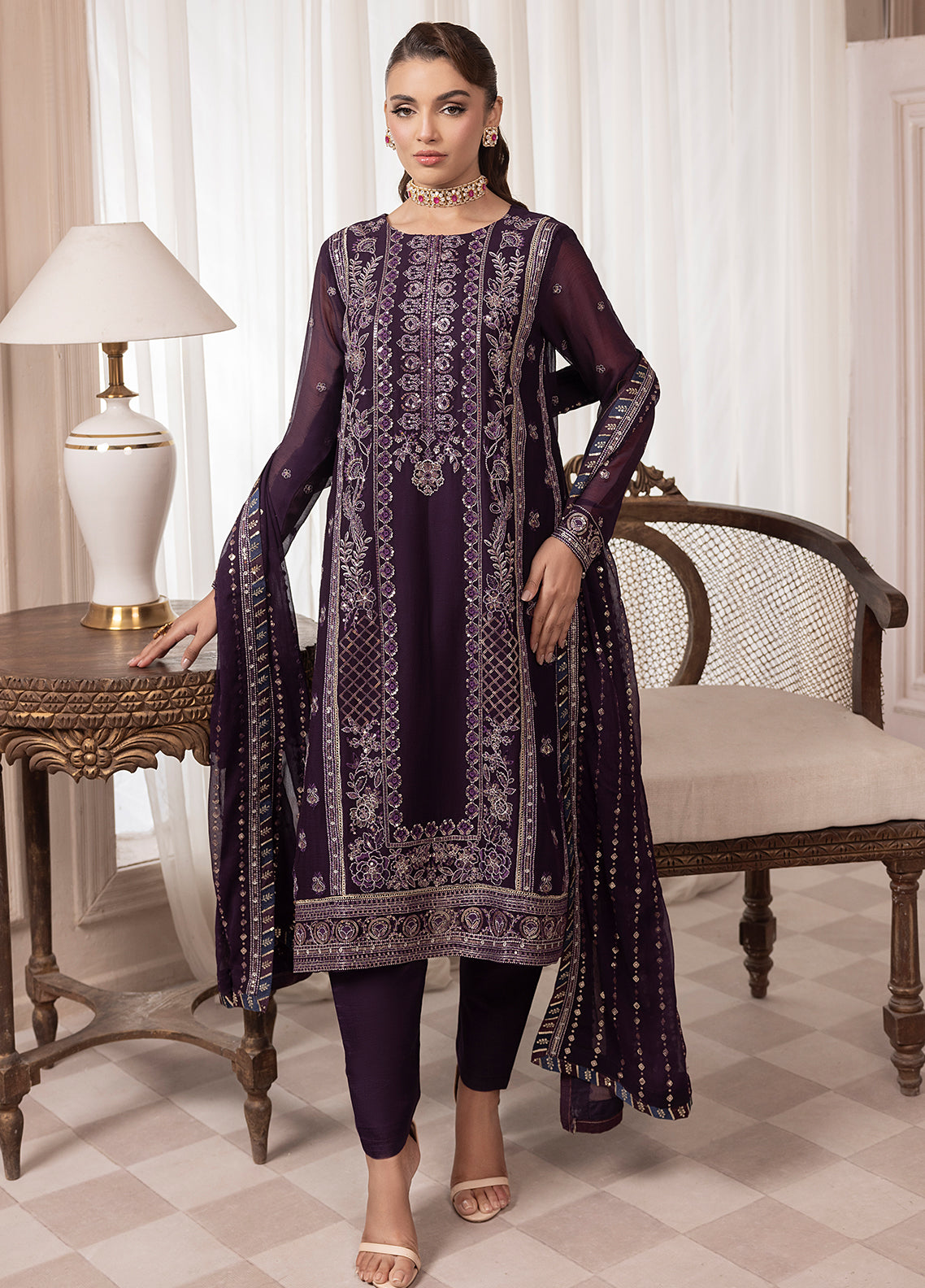 CT-19006 Mure - ELYSSA | Unstitched | 3 Piece