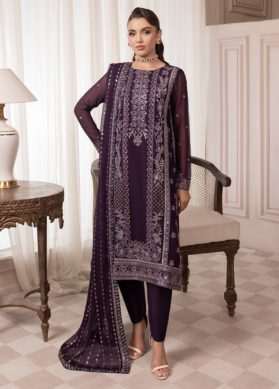CT-19006 Mure - ELYSSA | Unstitched | 3 Piece