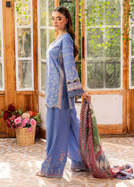 CT22001 Fleur - Roses De Feu | Unstitched Lawn | 3 Piece