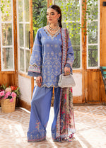 CT22001 Fleur - Roses De Feu | Unstitched Lawn | 3 Piece