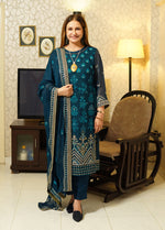 SAH-1003 Genevieve - Ella Formals | Unstitched | 3 Piece