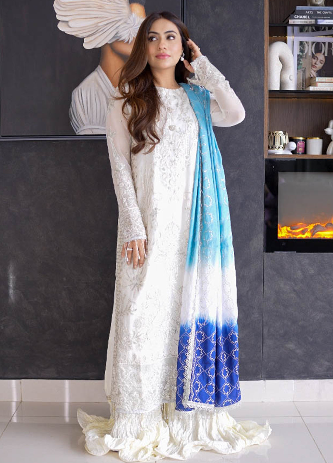 CT-140003 Ombre - Savoir | Unstitched | 3 Piece