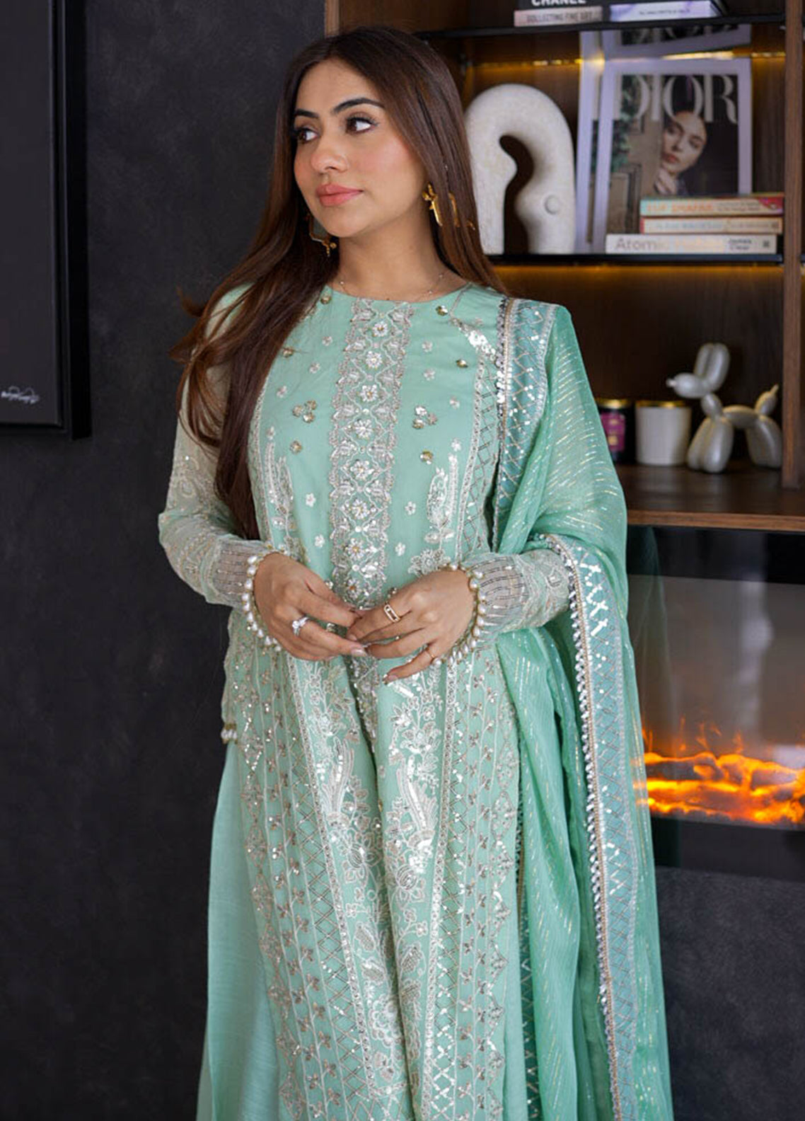 CT-140008 Elise - Savoir | Unstitched | 3 Piece