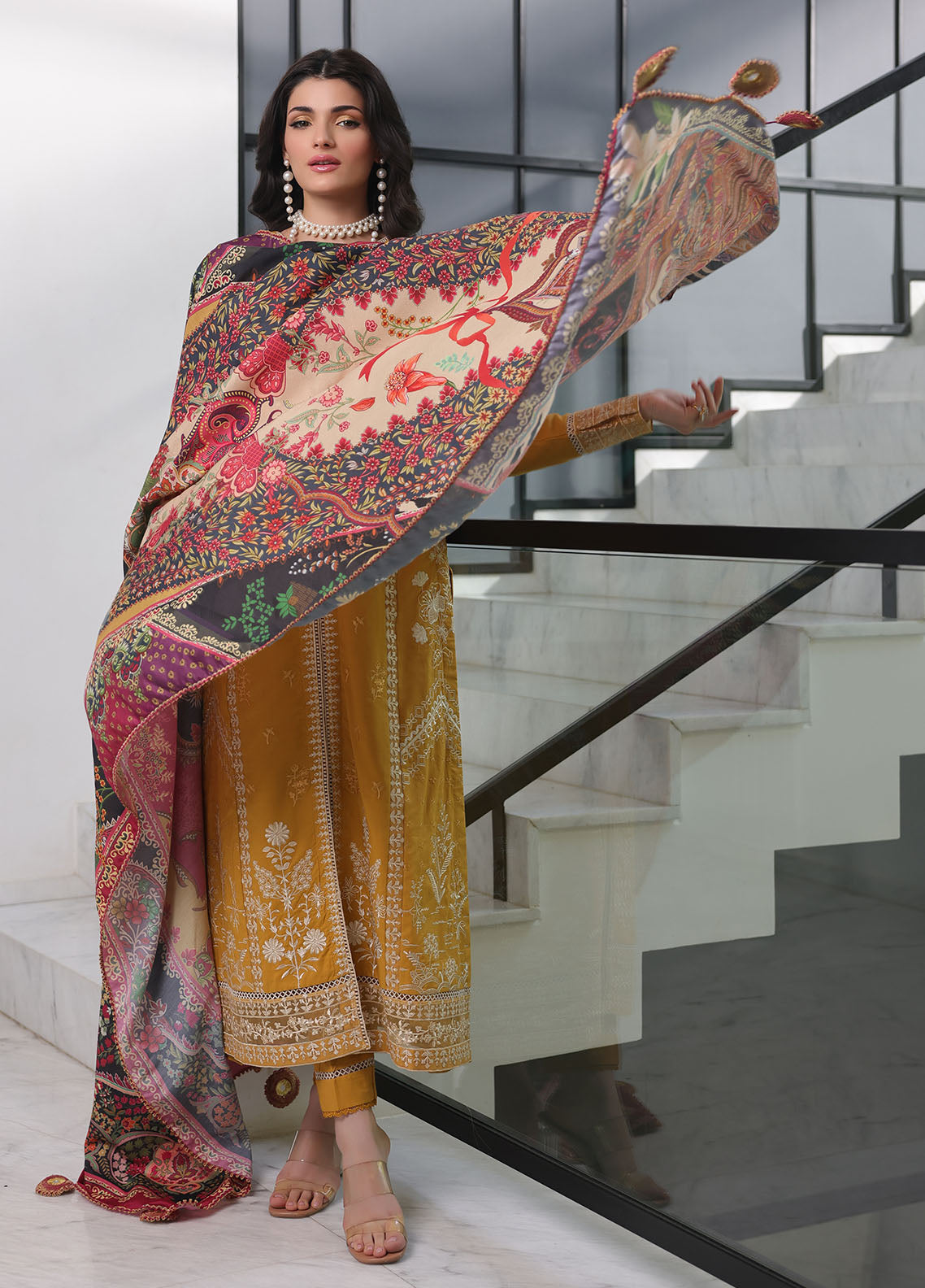 CT-11003 Amber - Sera | Unstitched | 3 Piece