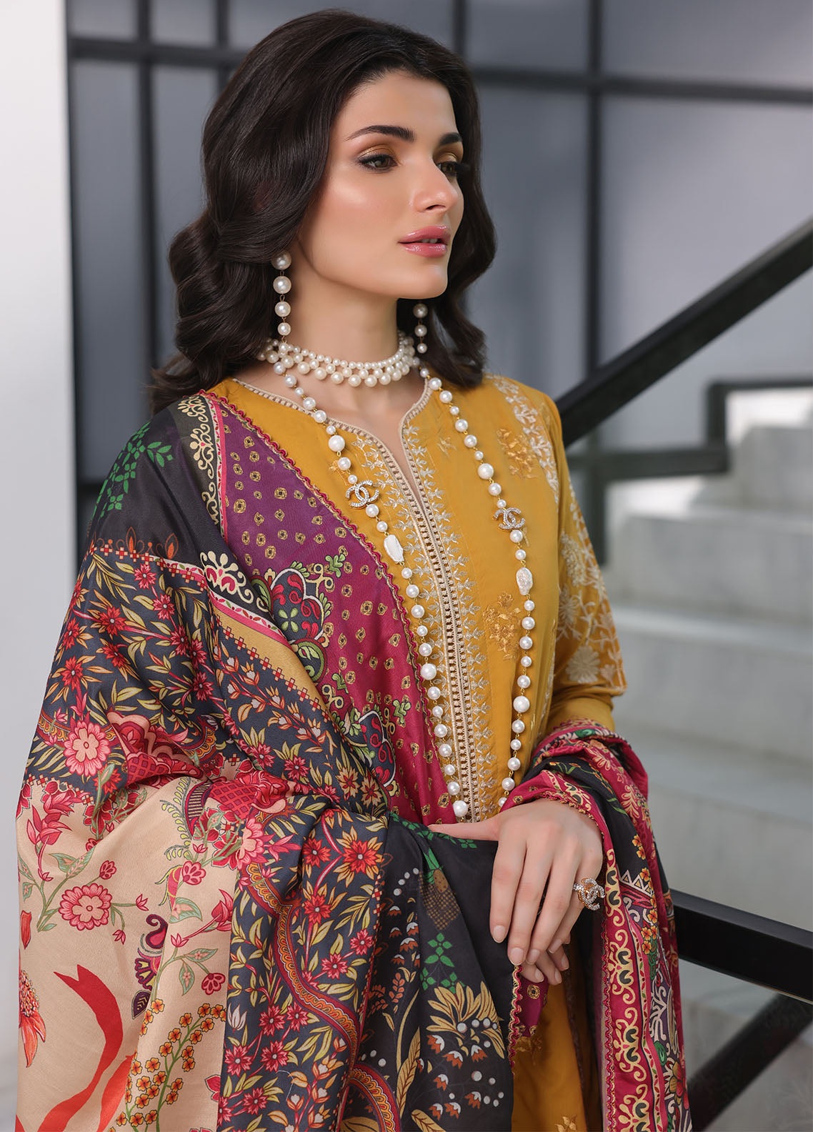 CT-11003 Amber - Sera | Unstitched | 3 Piece
