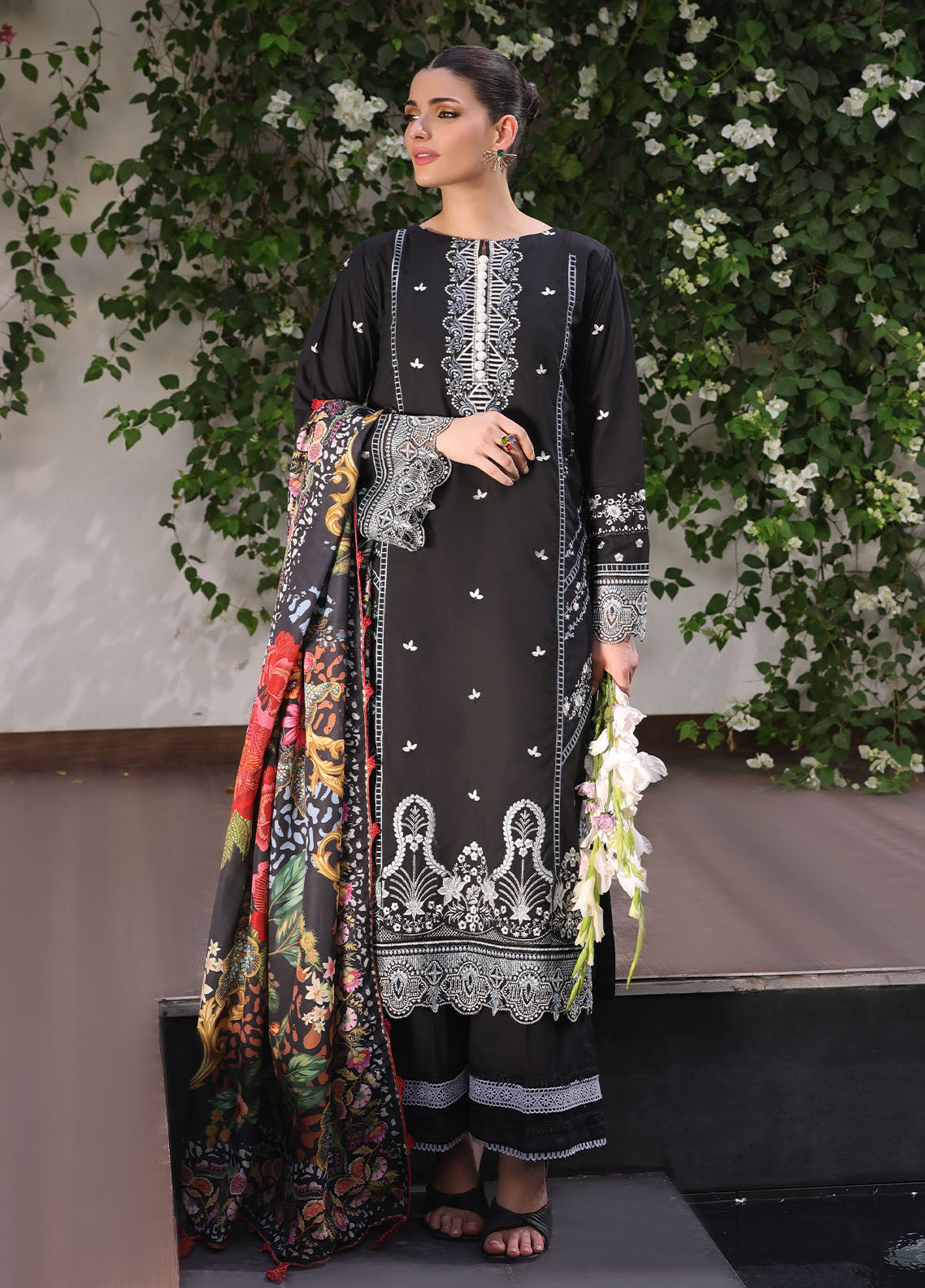 CT-11005 Dahlia - Sera | Unstitched | 3 Piece