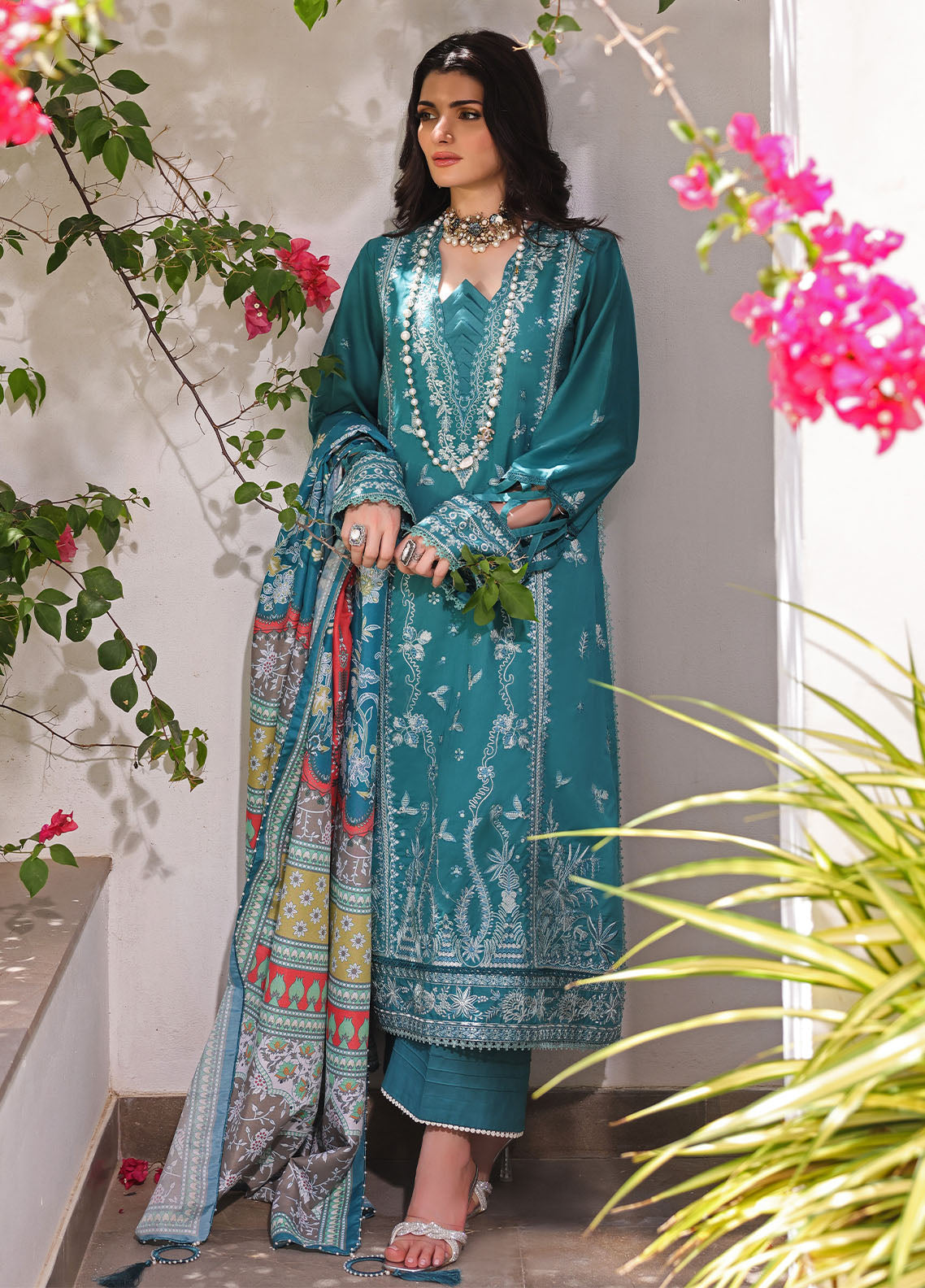 CT-11007 Salvia - Sera | Unstitched | 3 Piece