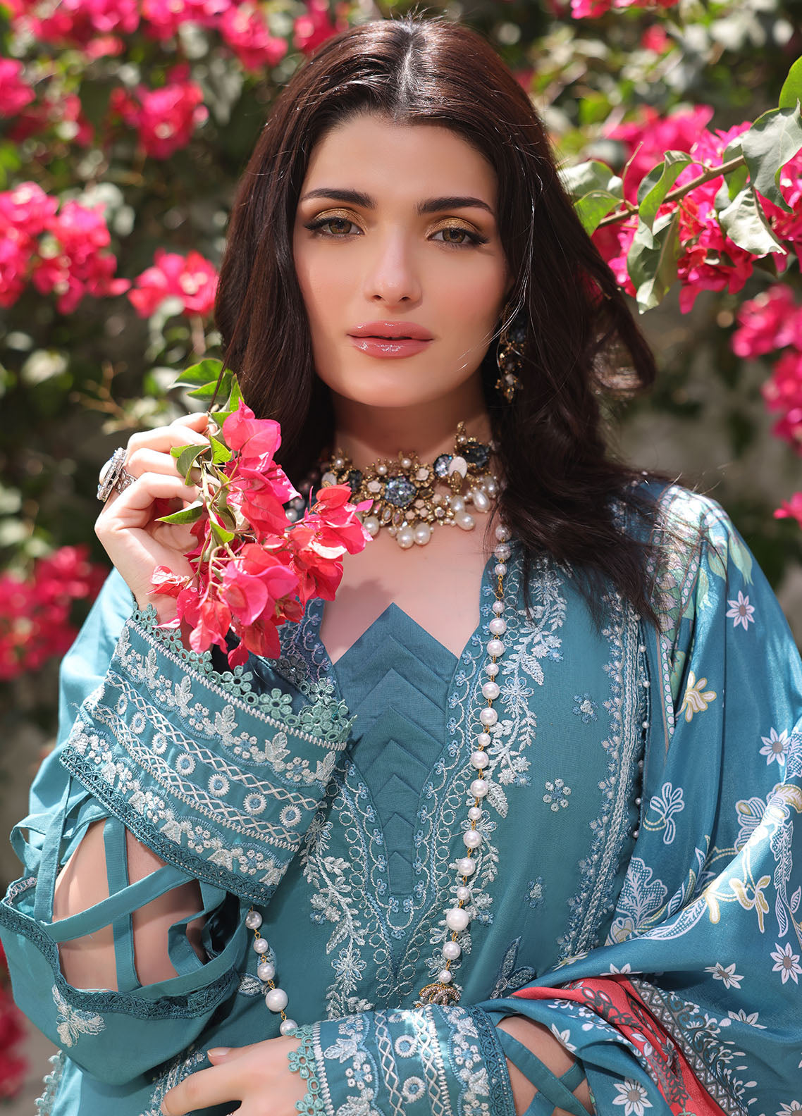 CT-11007 Salvia - Sera | Unstitched | 3 Piece