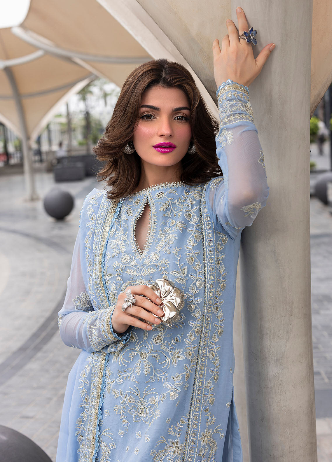 CT 25001 First Rain - At First Glance | Unstitched Chiffon | 3 Piece