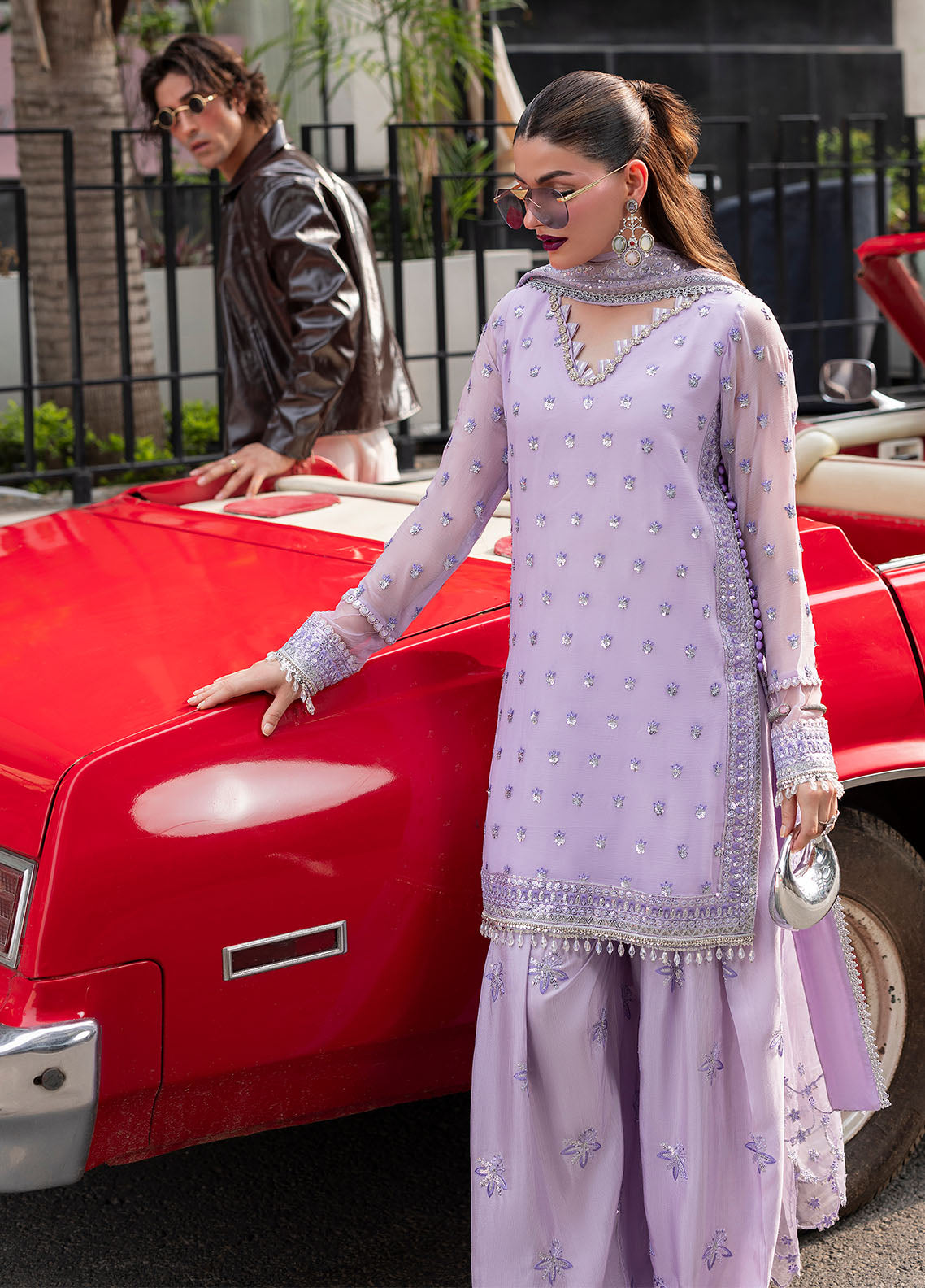 CT 25002 Lavendine - At First Glance | Unstitched Chiffon | 3 Piece
