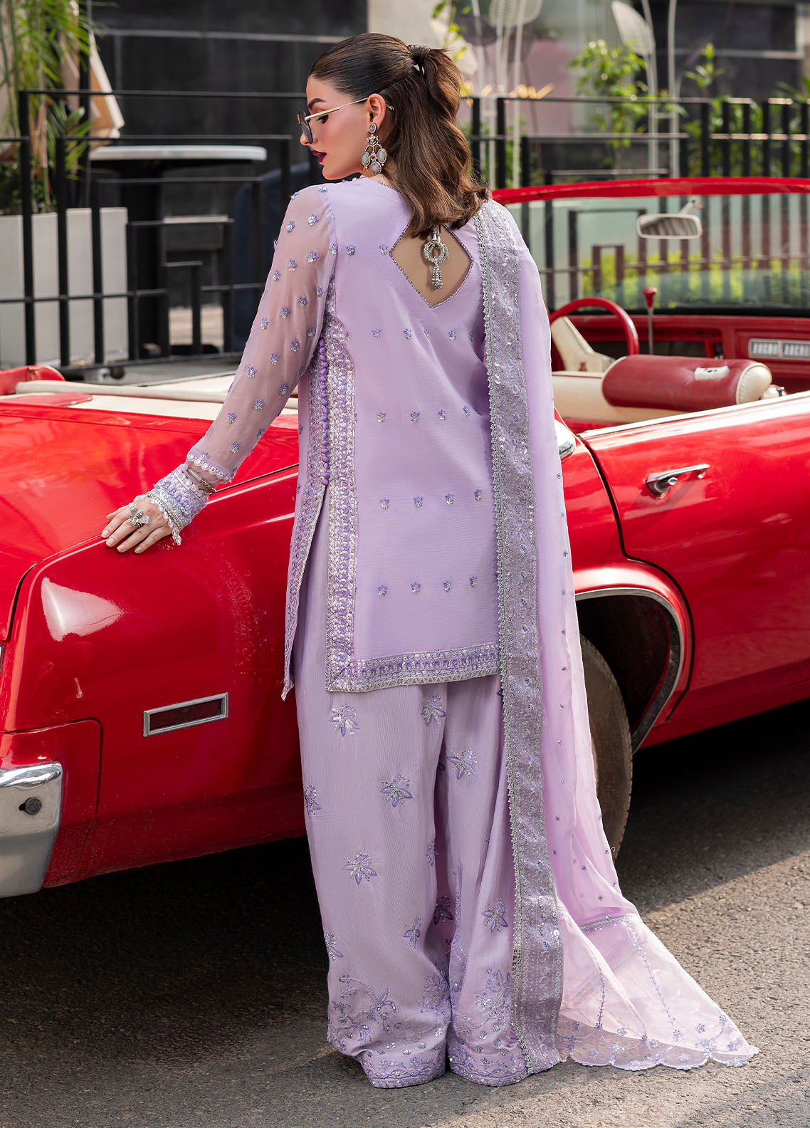 CT 25002 Lavendine - At First Glance | Unstitched Chiffon | 3 Piece