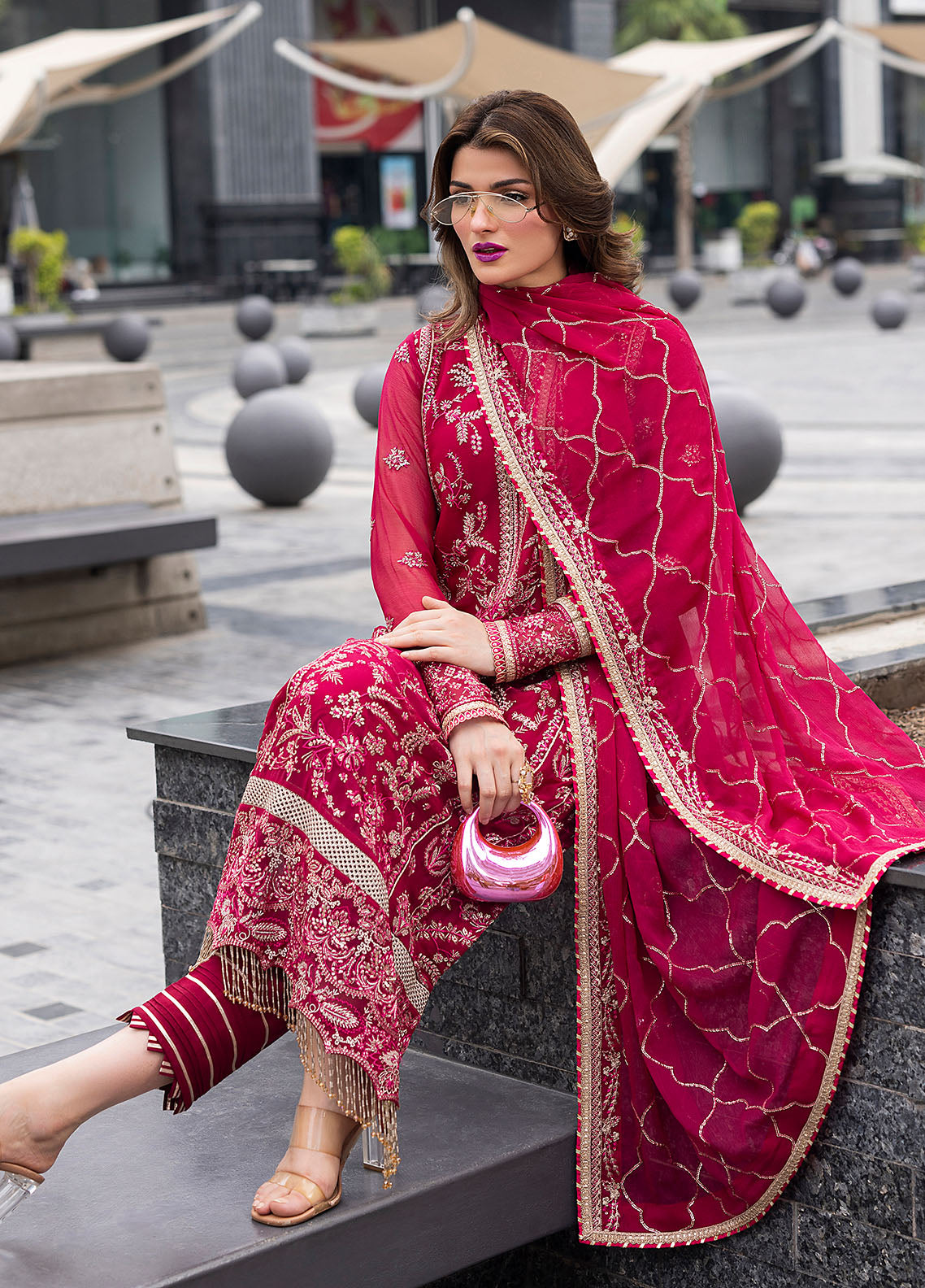 CT 25003 Dousee - At First Glance | Unstitched Chiffon | 3 Piece