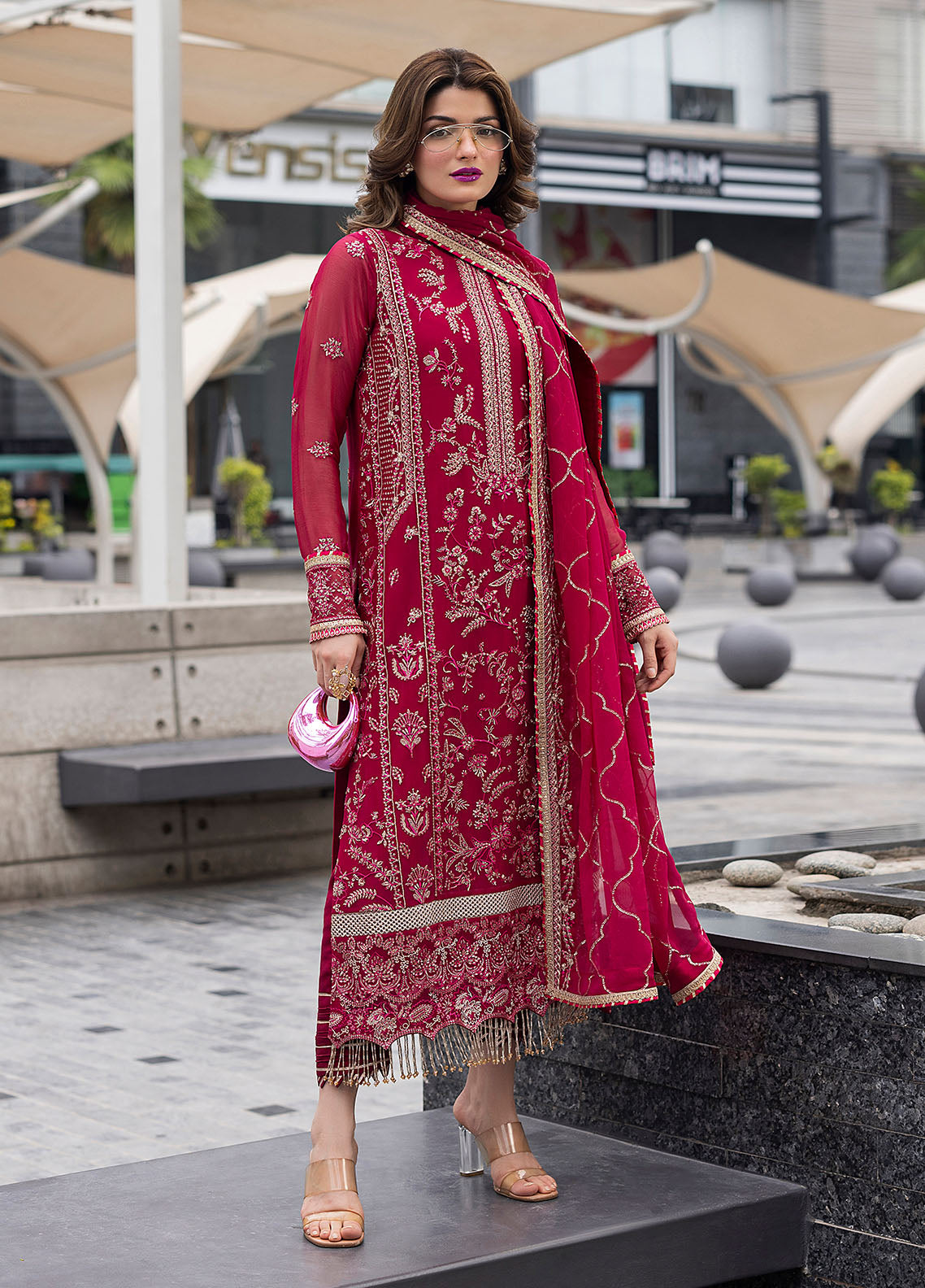 CT 25003 Dousee - At First Glance | Unstitched Chiffon | 3 Piece