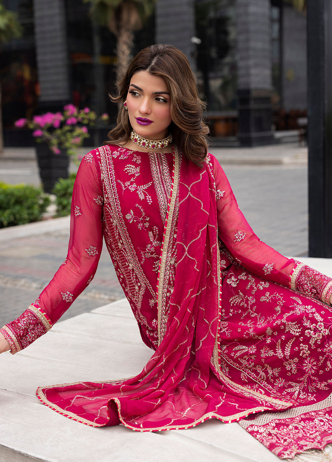 CT 25003 Dousee - At First Glance | Unstitched Chiffon | 3 Piece