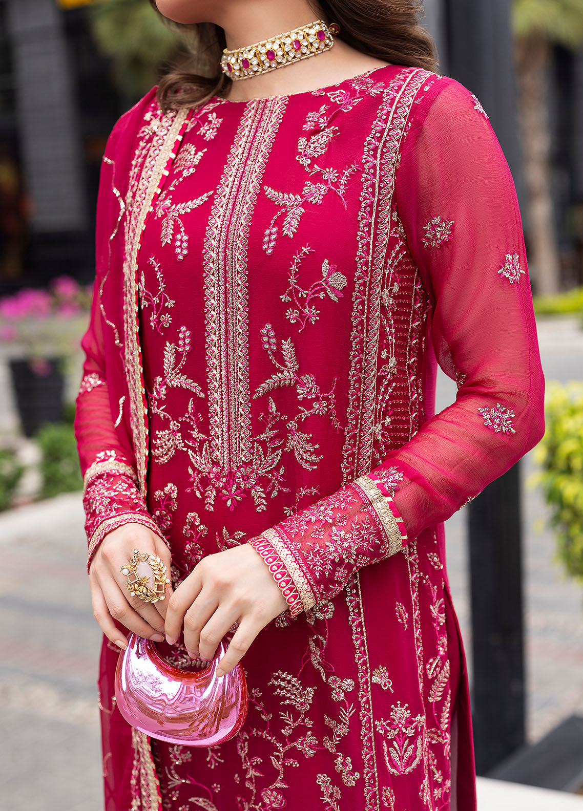 CT 25003 Dousee - At First Glance | Unstitched Chiffon | 3 Piece