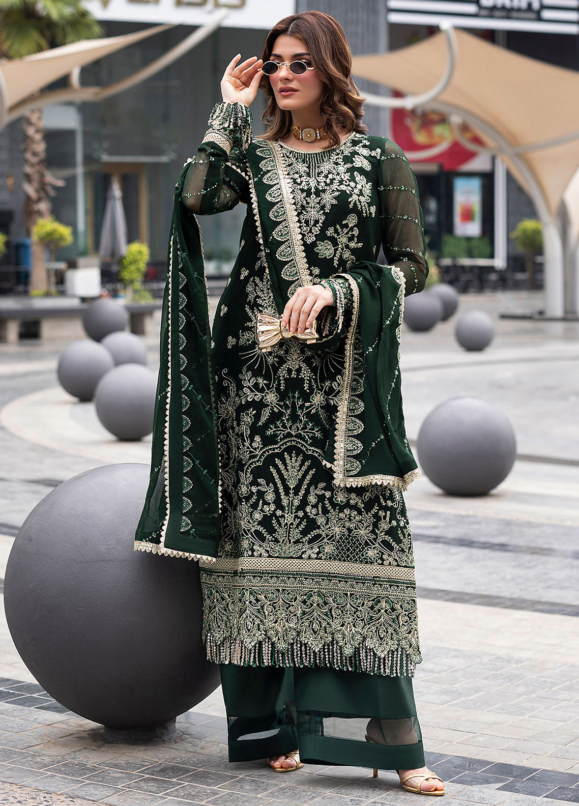 CT 25004 Everyn - At First Glance | Unstitched Chiffon | 3 Piece