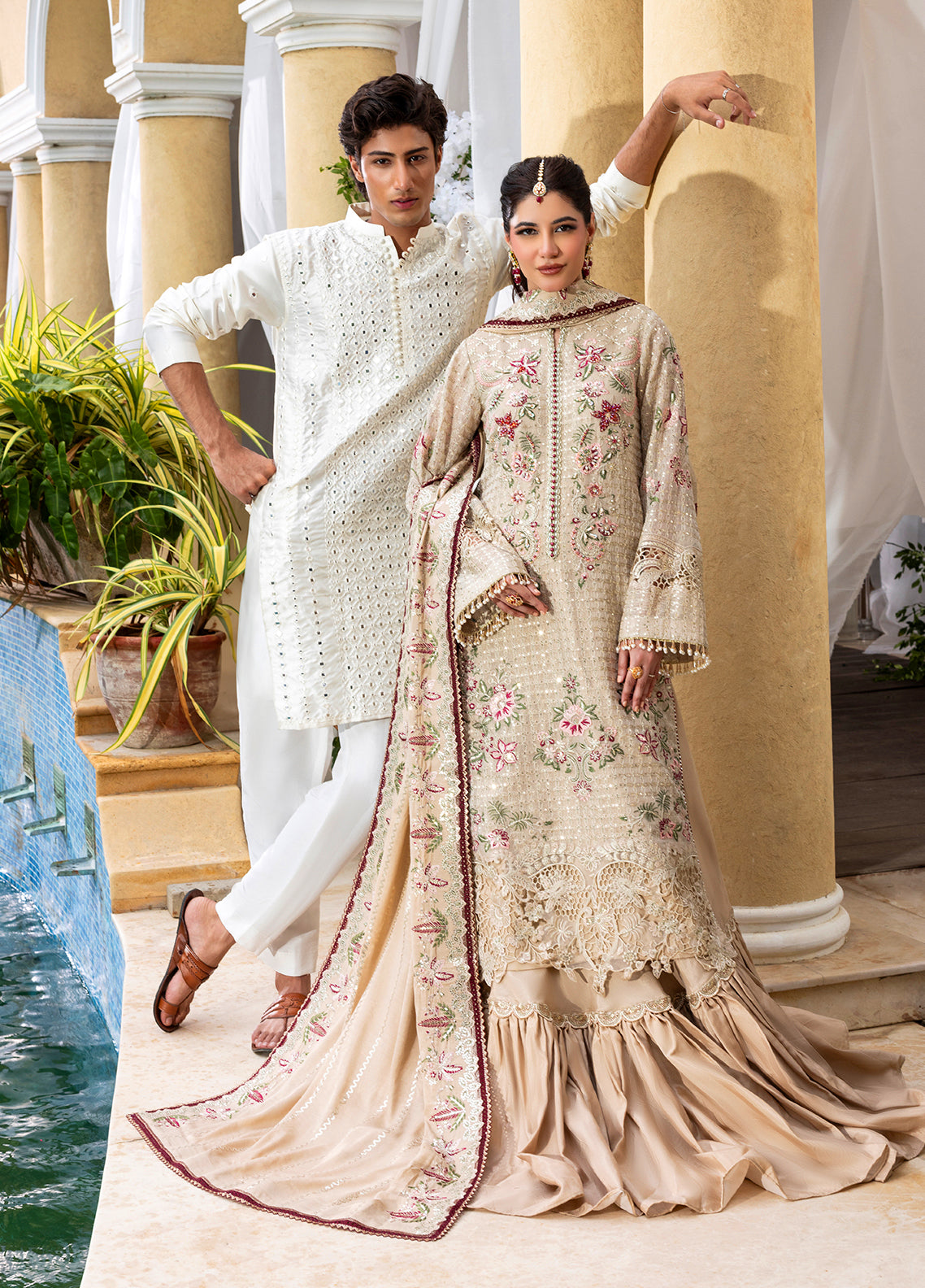 CT 29004 Veil of Romance - Haye Dil | Unstitched | 3 Piece