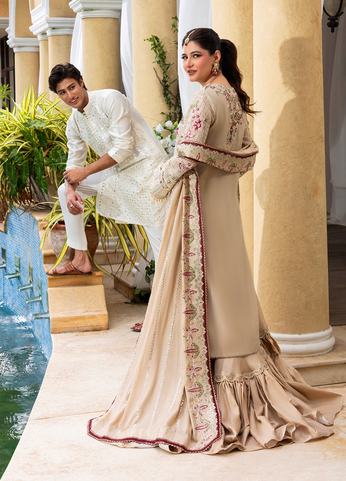 CT 29004 Veil of Romance - Haye Dil | Unstitched | 3 Piece