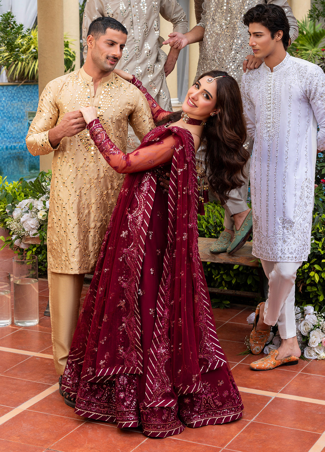 CT 29009 Crimson HeartBeat - Haye Dil | Unstitched | 3 Piece