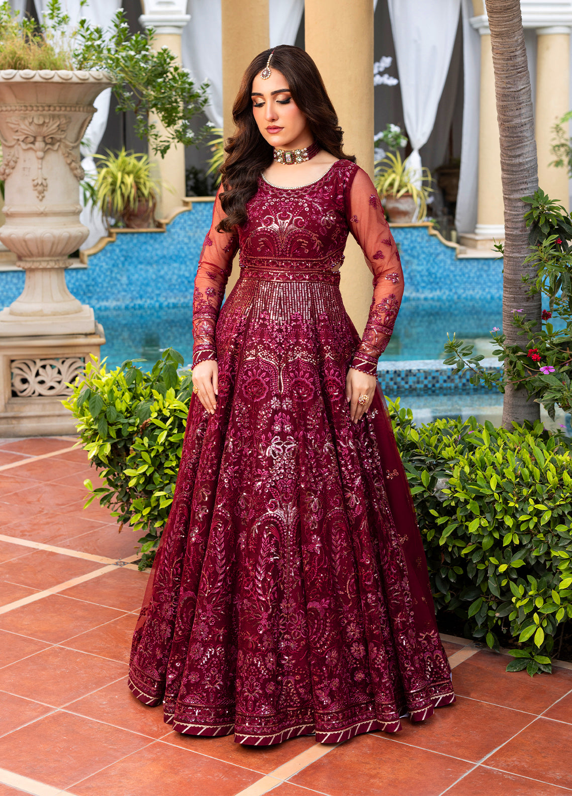 CT 29009 Crimson HeartBeat - Haye Dil | Unstitched | 3 Piece