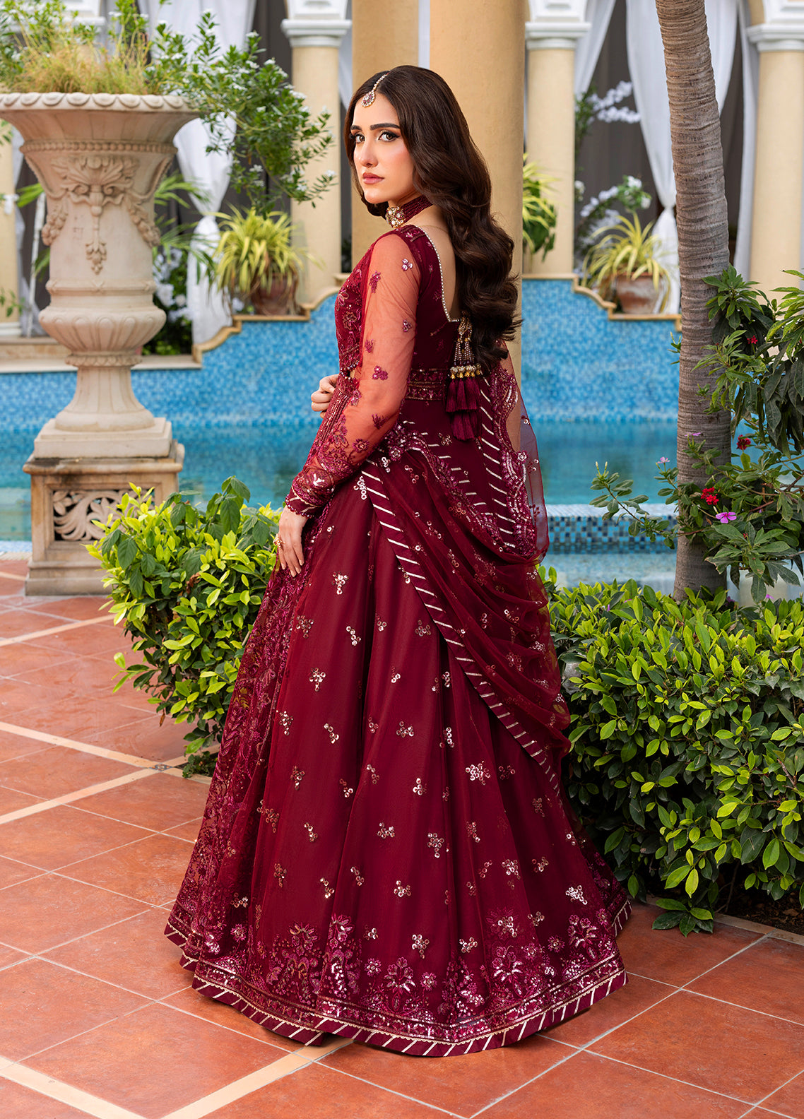 CT 29009 Crimson HeartBeat - Haye Dil | Unstitched | 3 Piece