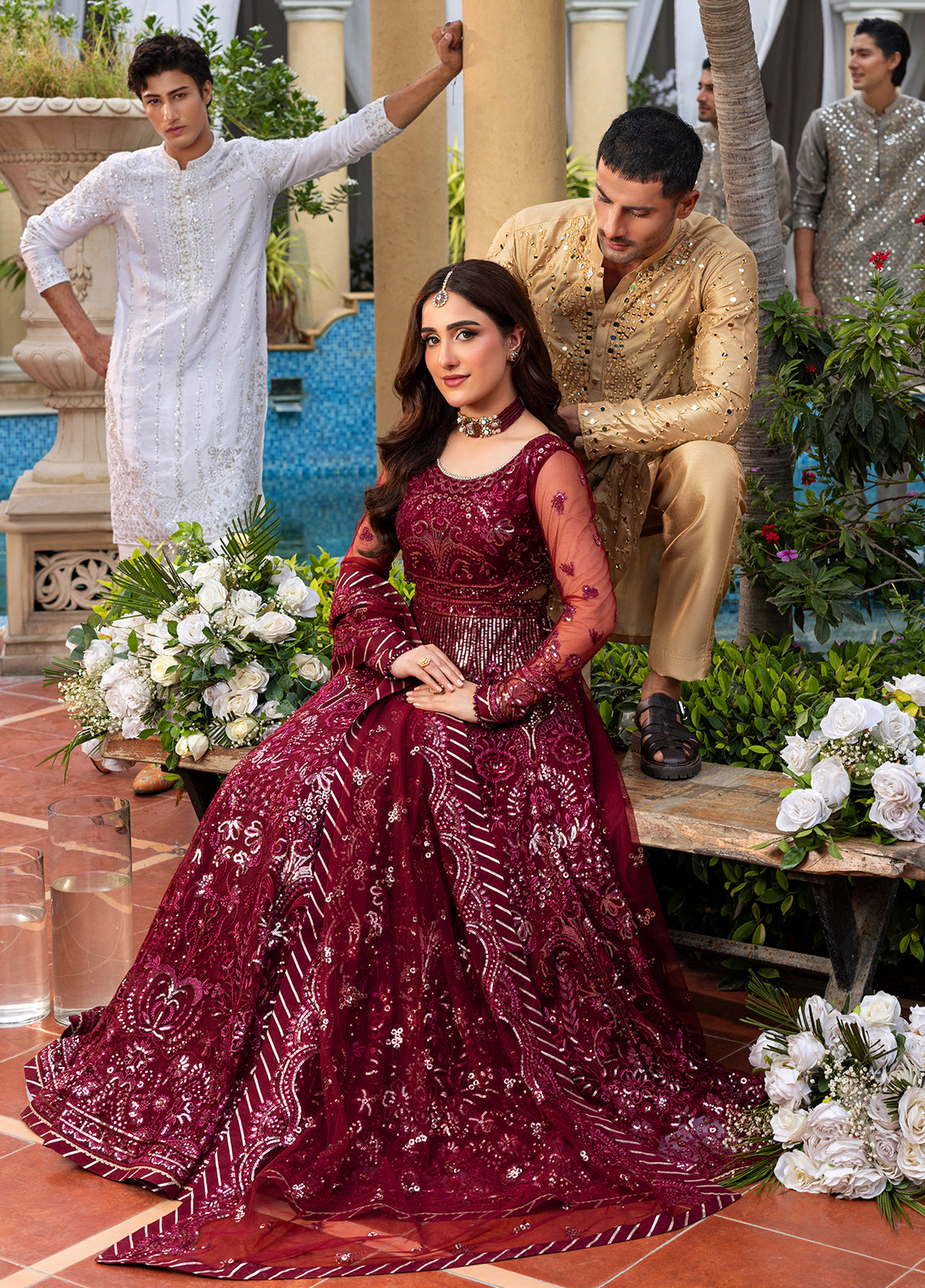 CT 29009 Crimson HeartBeat - Haye Dil | Unstitched | 3 Piece