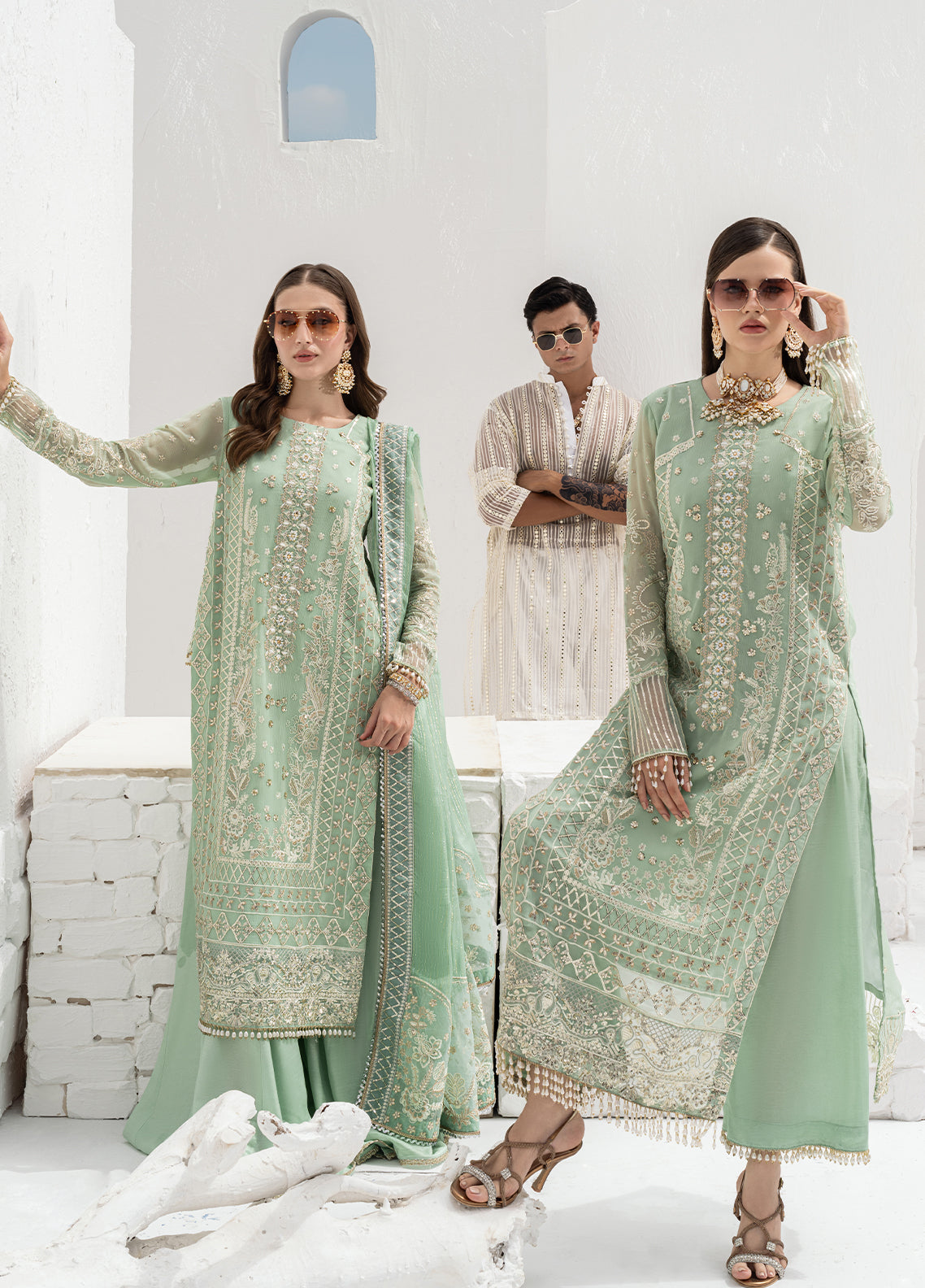 CT-140008 Elise - Savoir | Unstitched | 3 Piece