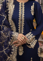 BR-1201 Afrozeh - Durnaz | Unstitched | 3 Piece
