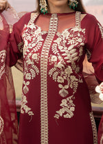 BR-1206 Rukhsaar - Durnaz | Unstitched | 3 Piece