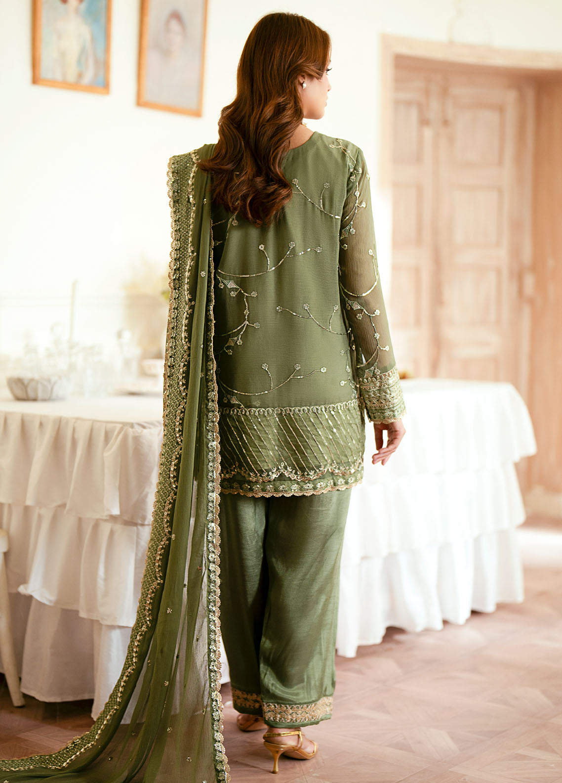EL-1801 Vianna - Elinor | Unstitched | 3 Piece