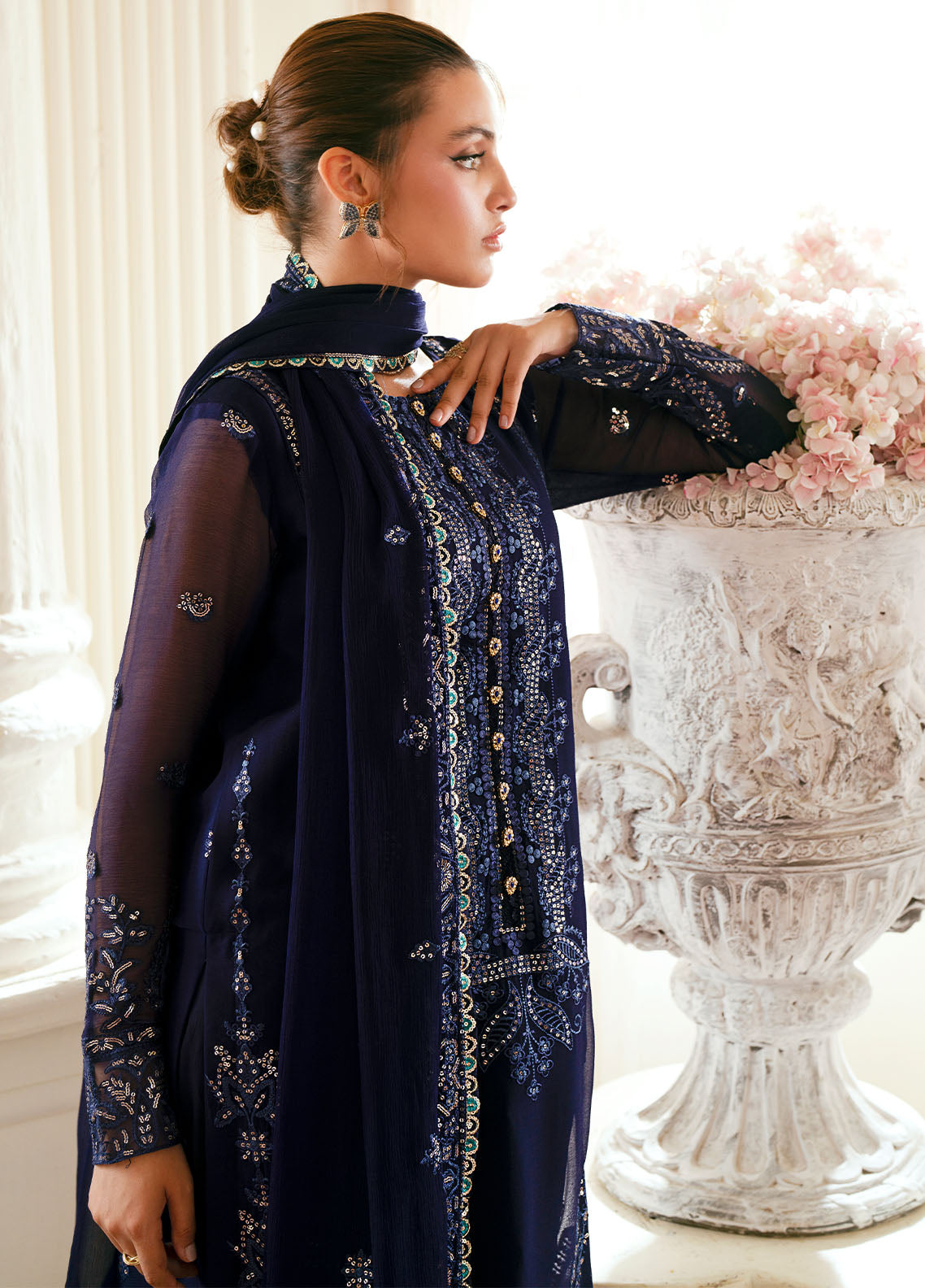 EL-1803 Aveline - Elinor | Unstitched | 3 Piece