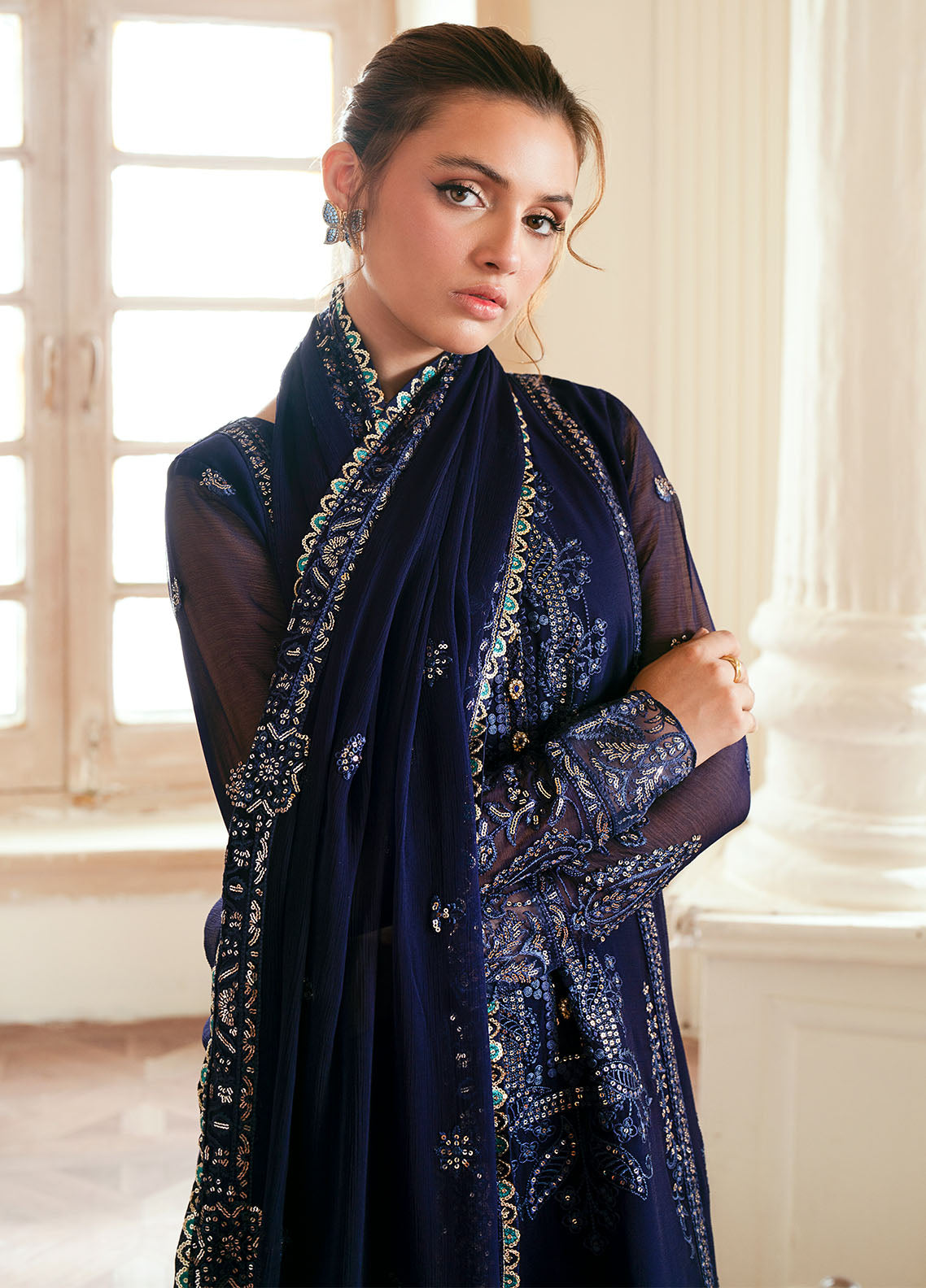 EL-1803 Aveline - Elinor | Unstitched | 3 Piece