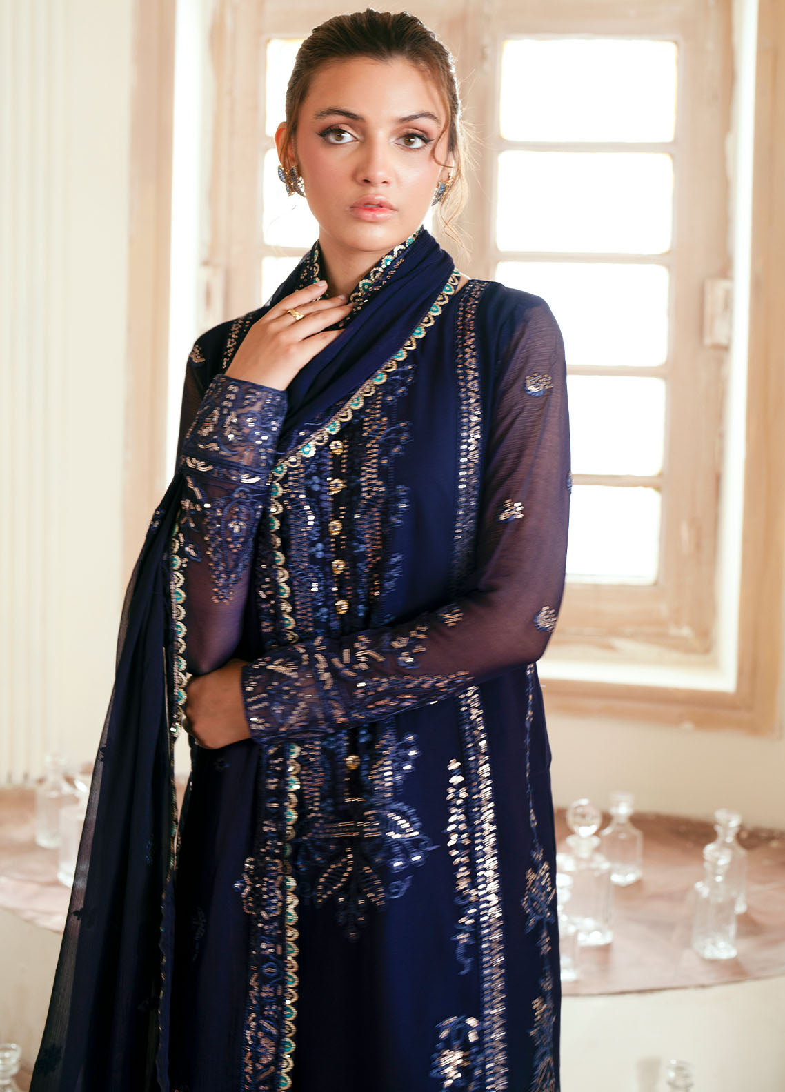 EL-1803 Aveline - Elinor | Unstitched | 3 Piece