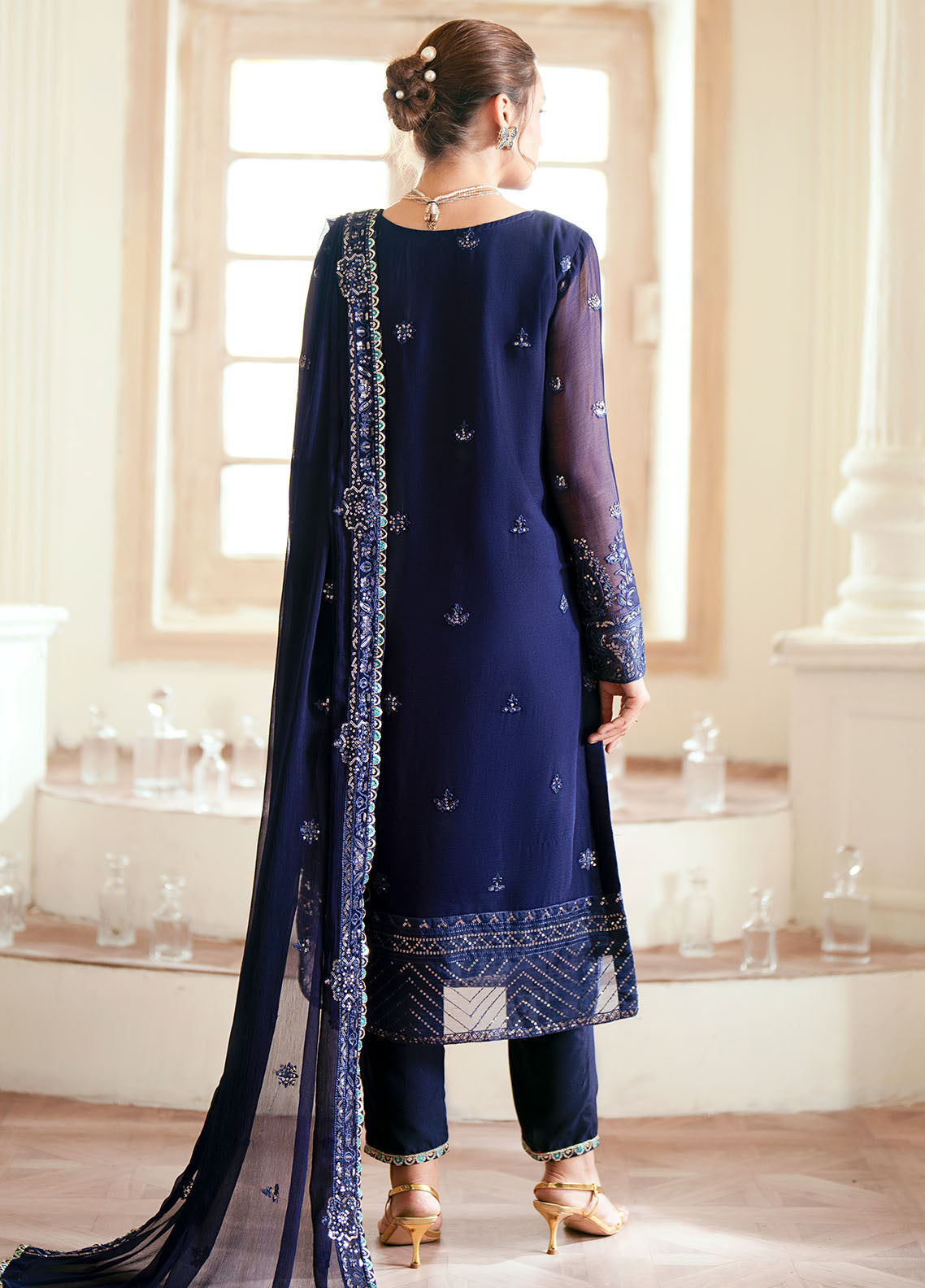 EL-1803 Aveline - Elinor | Unstitched | 3 Piece