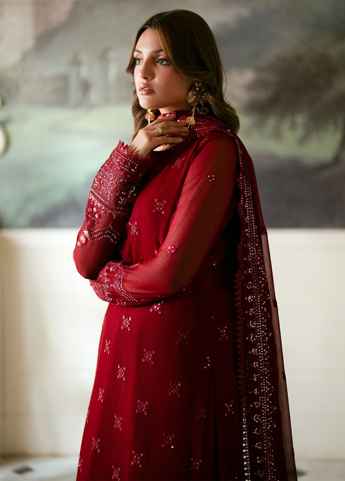 EL-1804 Roselyn - Elinor | Unstitched | 3 Piece