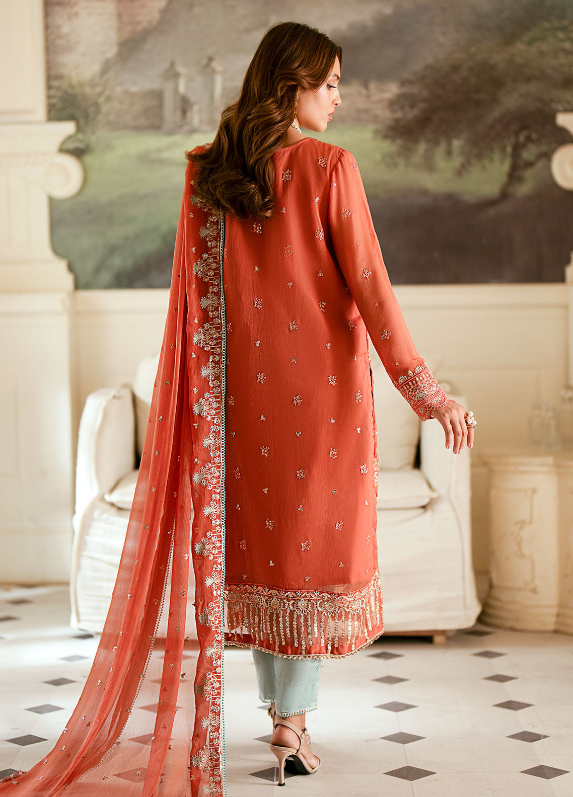 EL-1806 Aragon - Elinor | Unstitched | 3 Piece
