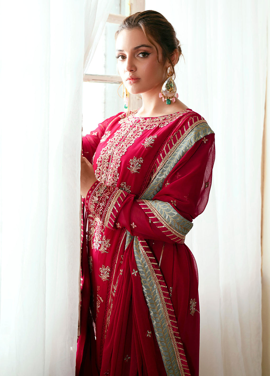 EL-1808 Daphne - Elinor | Unstitched | 3 Piece