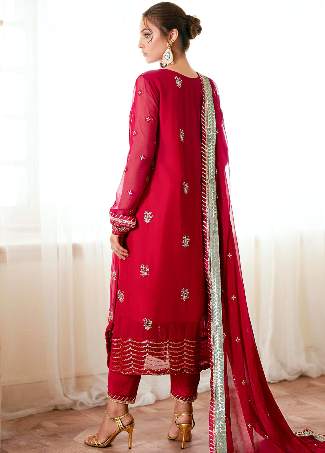 EL-1808 Daphne - Elinor | Unstitched | 3 Piece