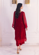 SAH-1001 Scarlet - Ella Formals | Unstitched | Kurti