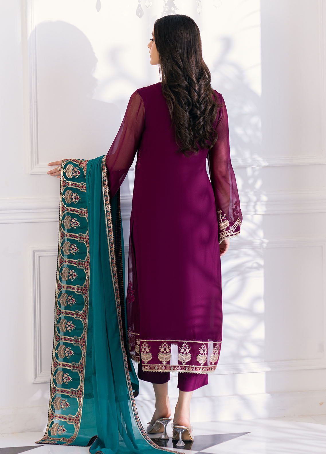 SAH-1005 Anastasia - Ella Formals | Unstitched | 3 Piece