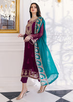SAH-1005 Anastasia - Ella Formals | Unstitched | 3 Piece