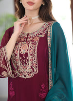 SAH-1005 Anastasia - Ella Formals | Unstitched | 3 Piece