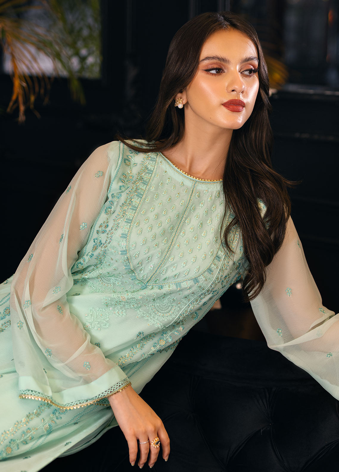 SAH-1006 Elenor - Ella Formals | Unstitched | Kurti