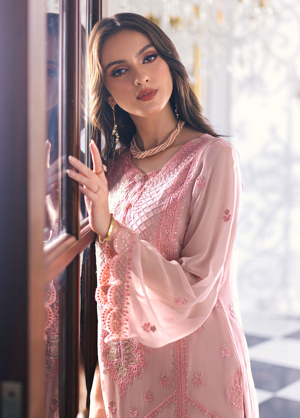 SAH-1007 Isabella - Ella Formals | Unstitched | Kurti