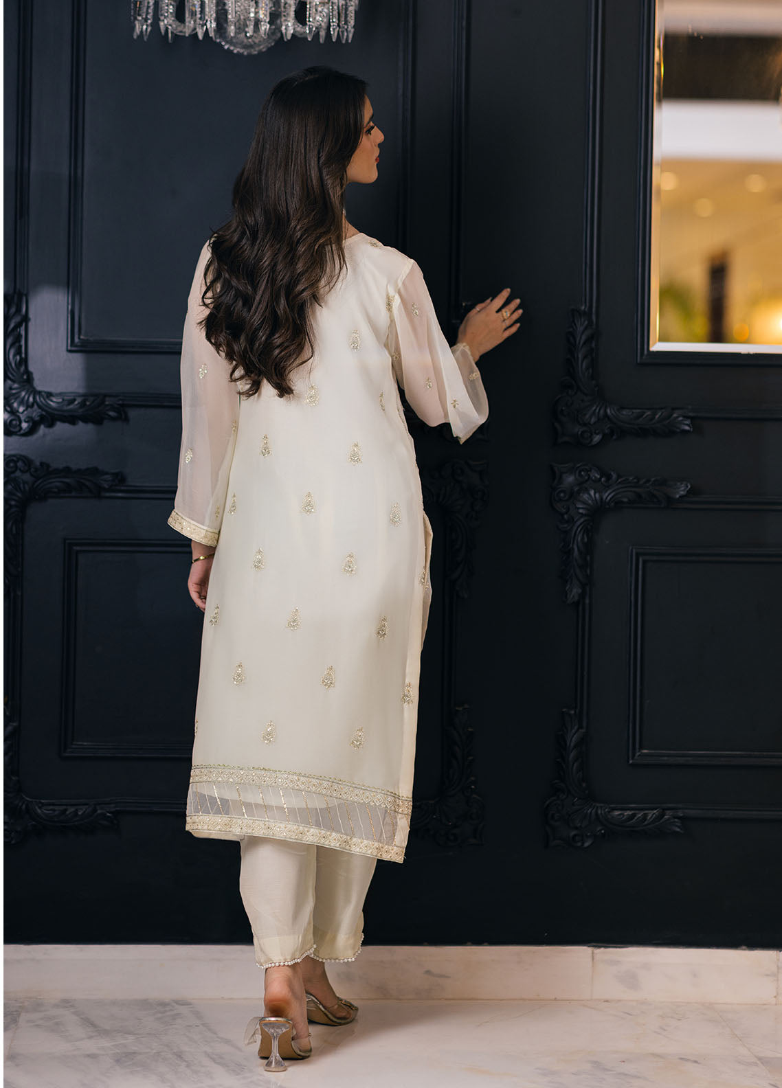 SAH-1008 Irene - Ella Formals | Unstitched | Kurti