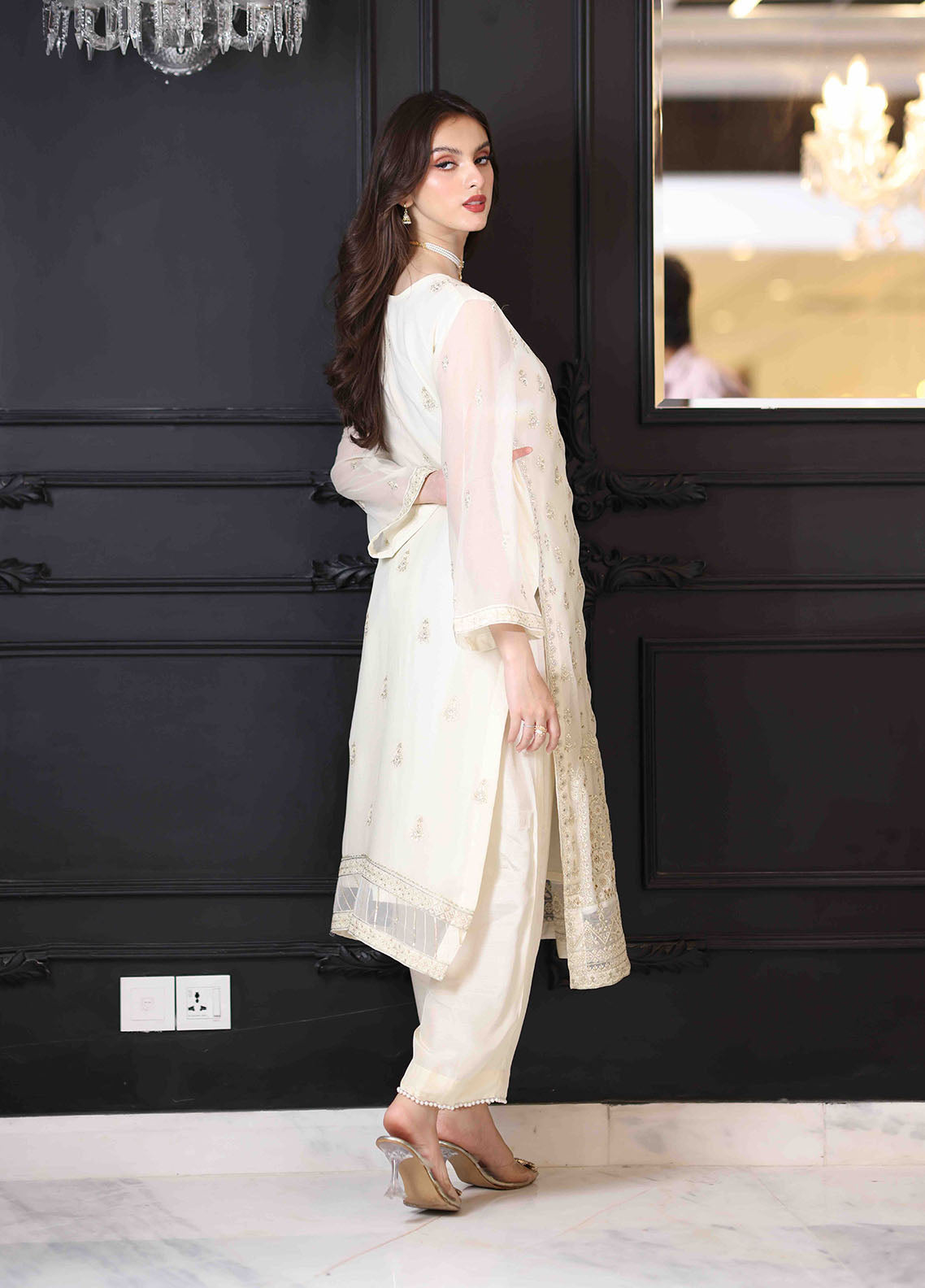 SAH-1008 Irene - Ella Formals | Unstitched | Kurti