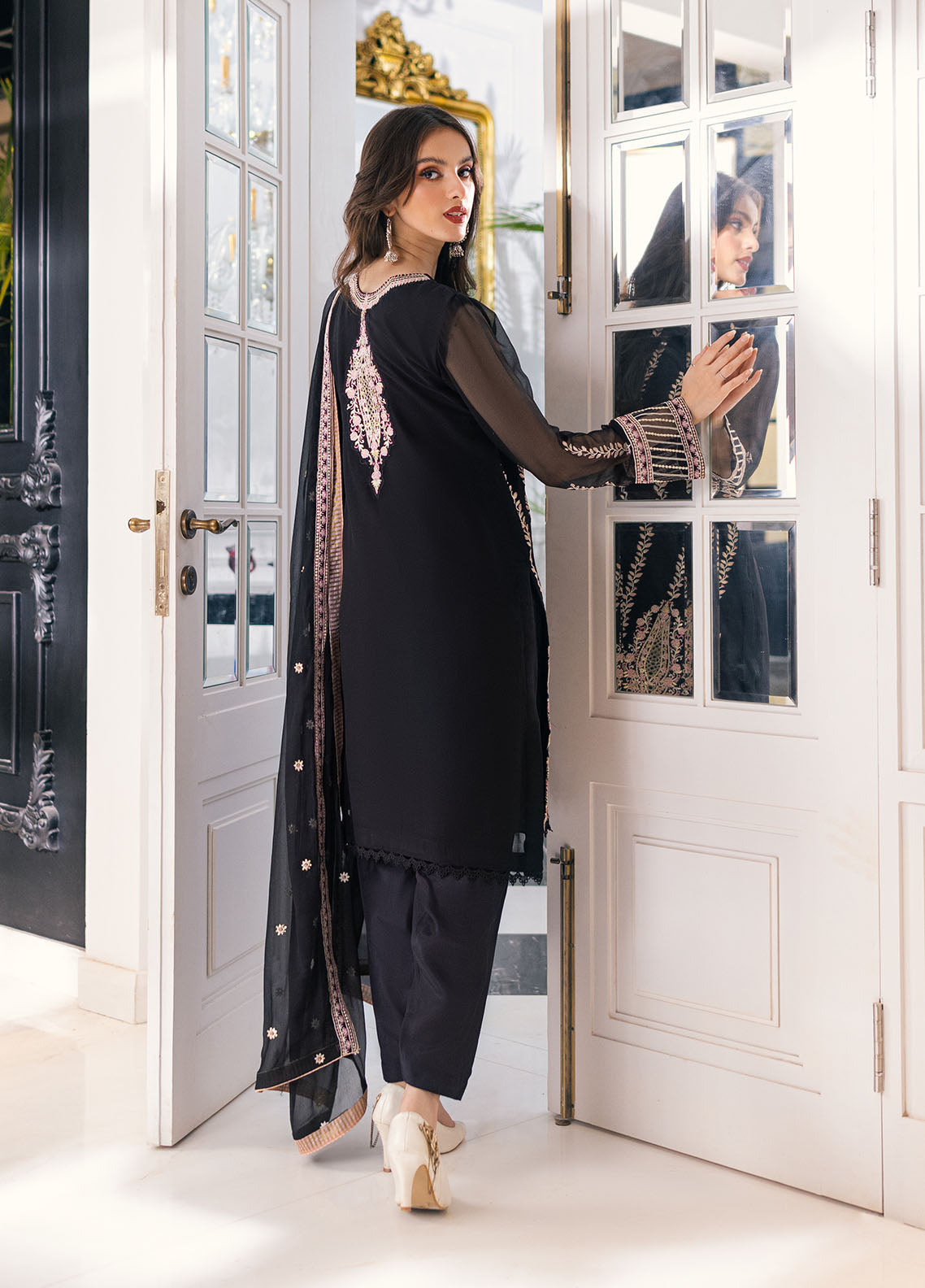 SAH-1009 Charlotte - Ella Formals | Unstitched | 3 Piece