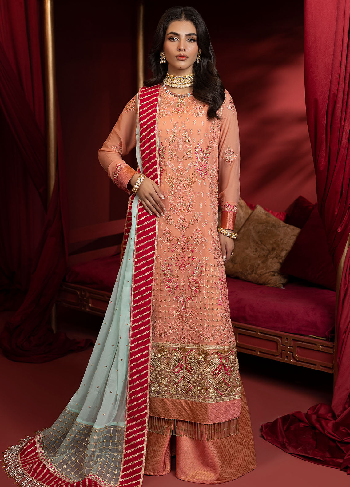 KD-1102 Azalea - Khawab Deeda | Unstitched | 4 Piece