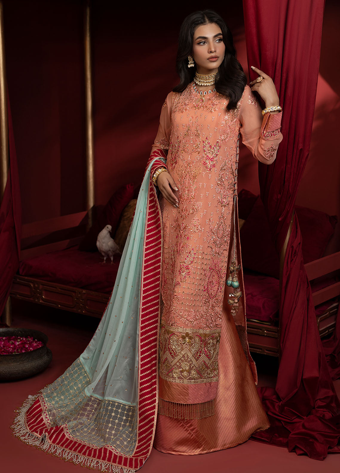KD-1102 Azalea - Khawab Deeda | Unstitched | 4 Piece